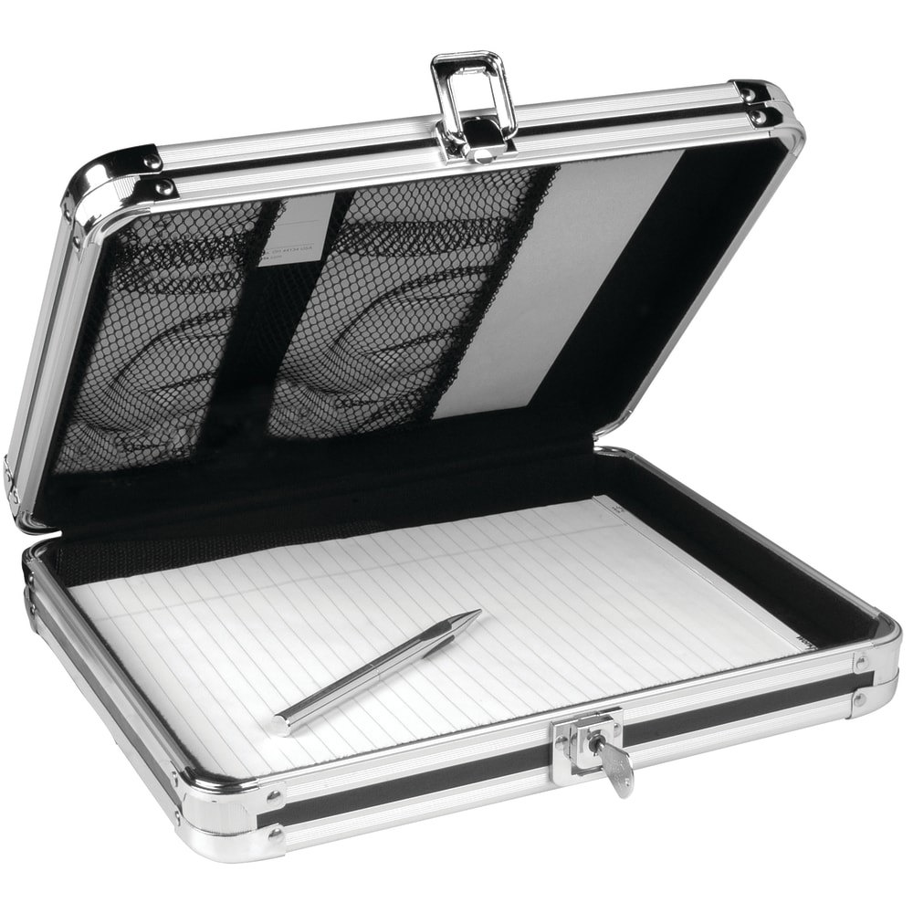 CASE,LOCK STRG,W/CLPBD,BK
