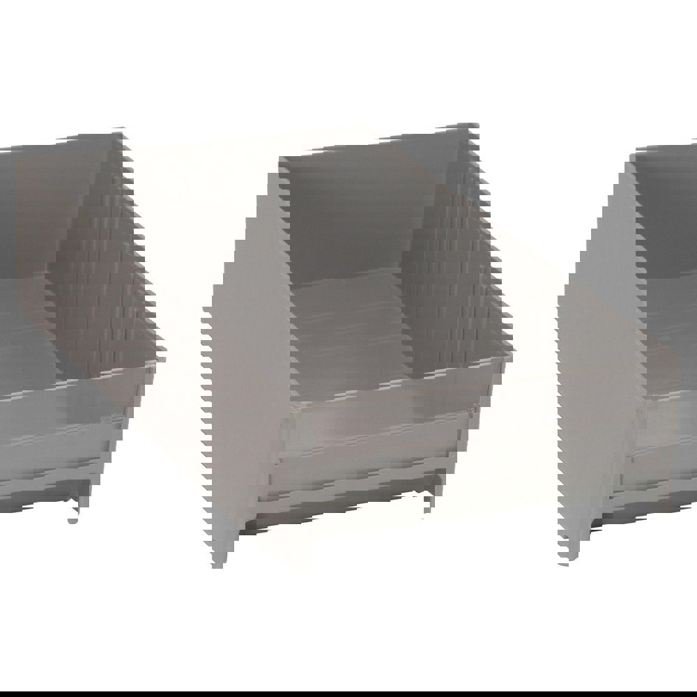 Plastic Drawer Bin: Gray