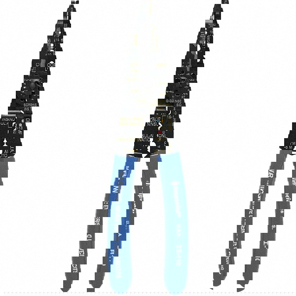 Wire Stripper: 10 AWG to 22 AWG Max Capacity