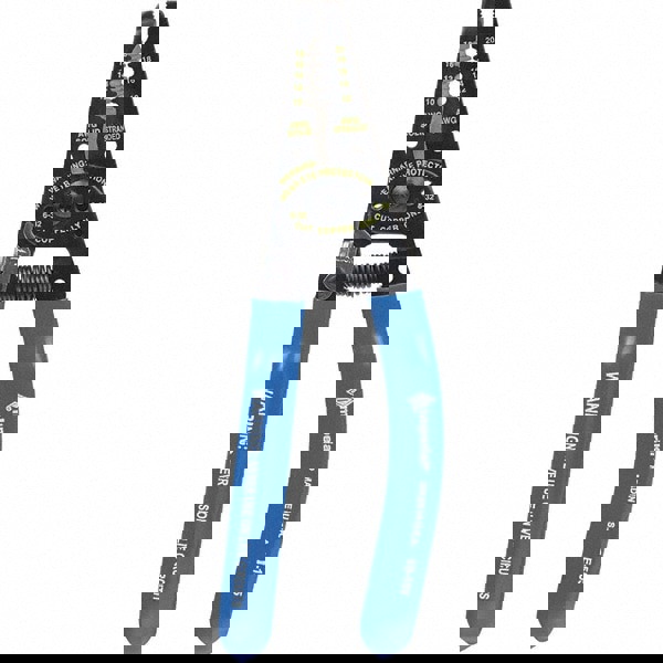 Wire Stripper: 10 AWG to 20 AWG Solid & 22 AWG Stranded Max Capacity