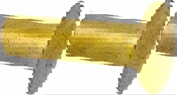 #8-32 Thread Barrel, Brass Sex Bolt & Binding Post