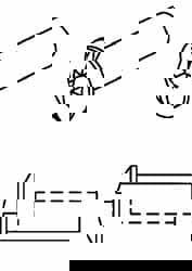 1/4-20 Thread Barrel, Slotted/Phillips Drive, Stainless Steel Sex Bolt & Binding Post