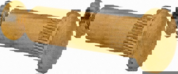 #10-32 Thread Screw & Barrel, Flat Head, Phillips Drive, Brass Tamper Resistant Security Sex Bolt & Binding Post