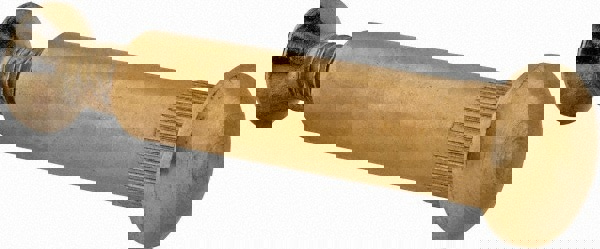 1/4-20 Thread Screw & Barrel, Flat Head, Phillips Drive, Brass Tamper Resistant Security Sex Bolt & Binding Post