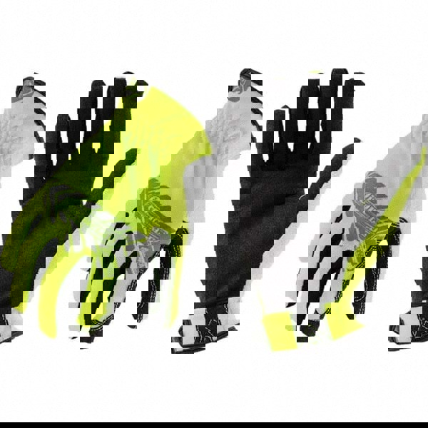 Cut-Resistant Gloves: Size X-Large, ANSI Puncture 3, Polyester Lined, Polyester