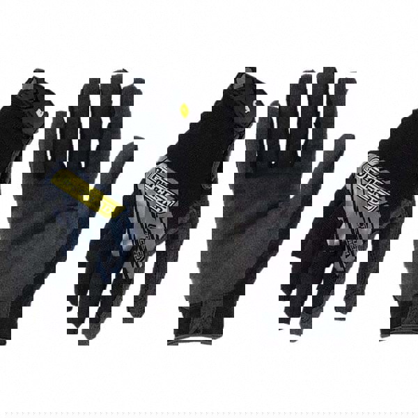 Impact-Resistant Gloves: Size Small, Suede & Polyester Lined, Suede & Polyester