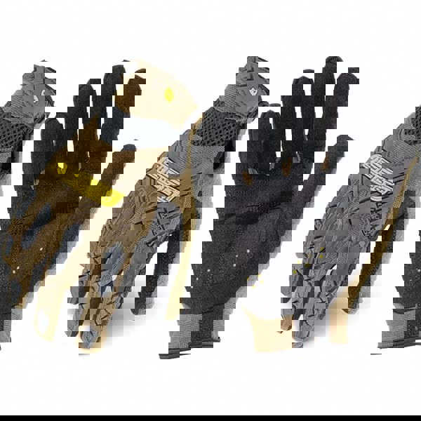 Cut-Resistant Gloves: Size Medium, ANSI Cut A2, Nitrile, Series COMMAND IMPACT