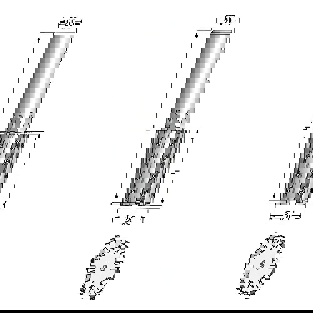 Milling Insert: Solid Carbide