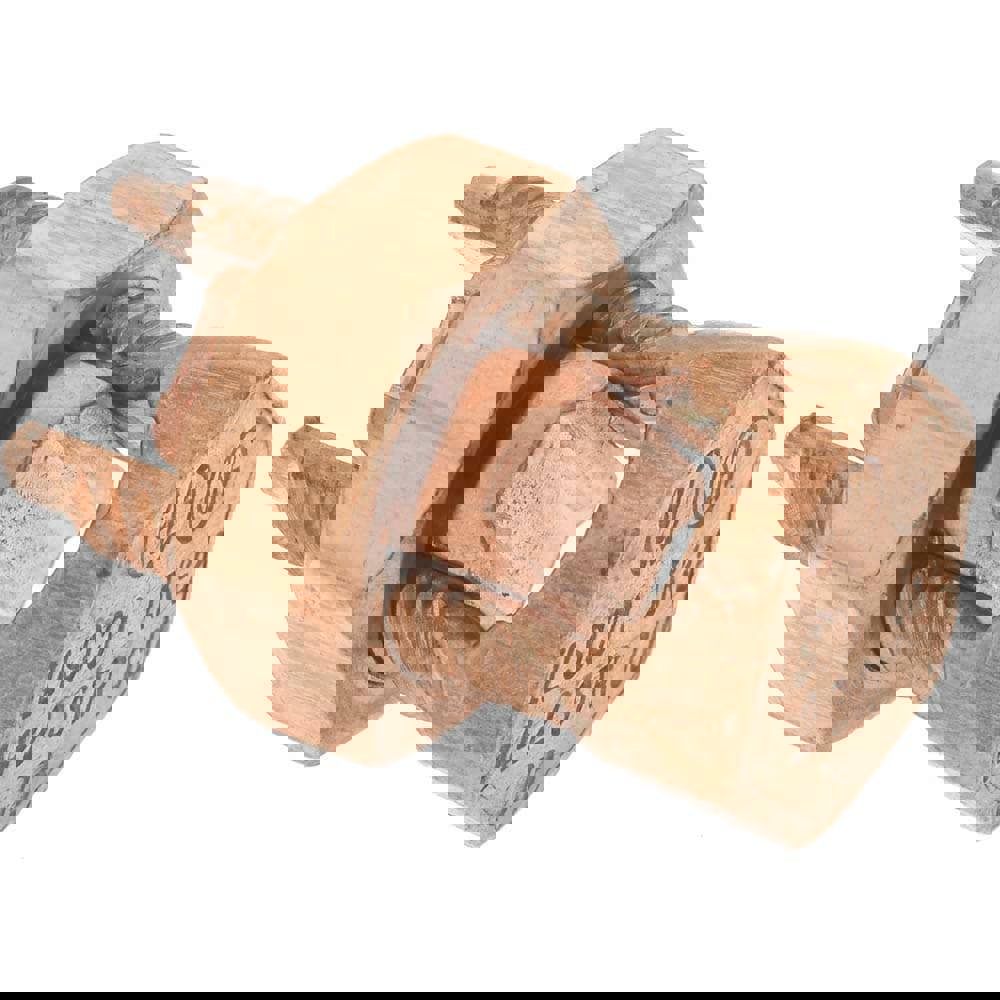 6 to 2 AWG, Copper Wire Compatible, Copper Alloy, Hex Split Bolt Connector