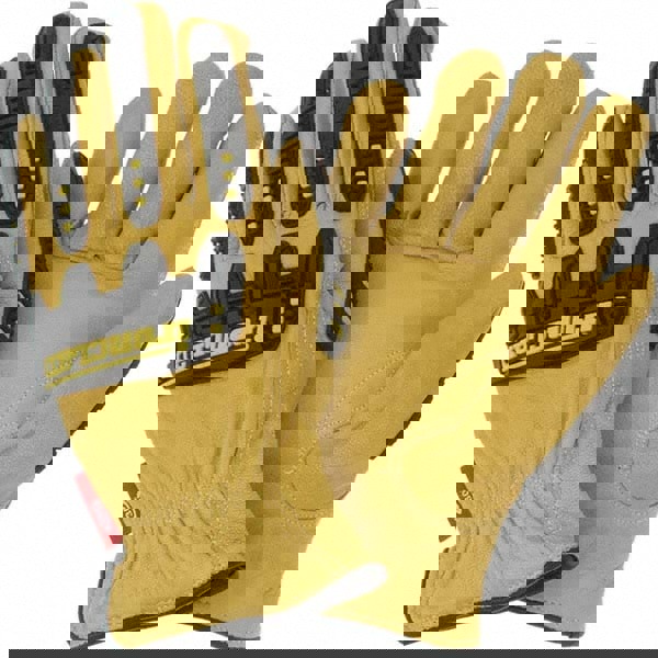 Cut-Resistant & Impact-Resistant Gloves: Size Medium, ANSI Puncture 3, HPPE Lined, HPPE