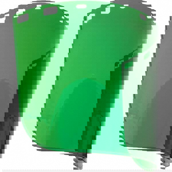 Face Shield Windows & Screens: Replacement Window, Green, 0.6