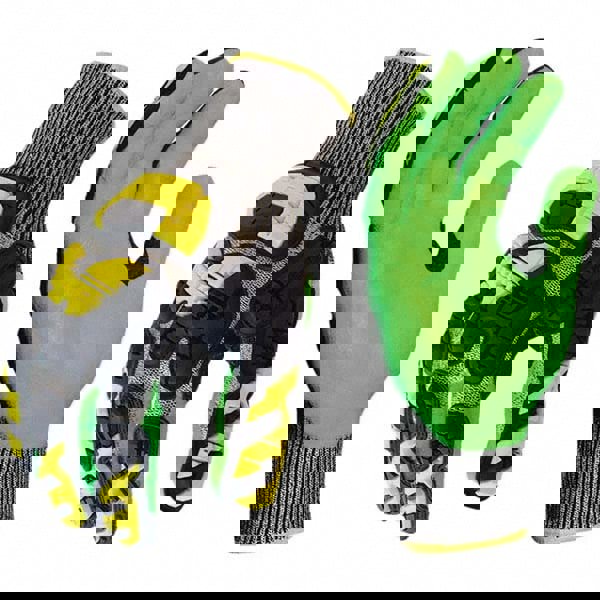 Cut-Resistant & Puncture-Resistant Gloves: Size Medium, ANSI Cut A3, ANSI Puncture 5, Nitrile, Series INDI-KC5G