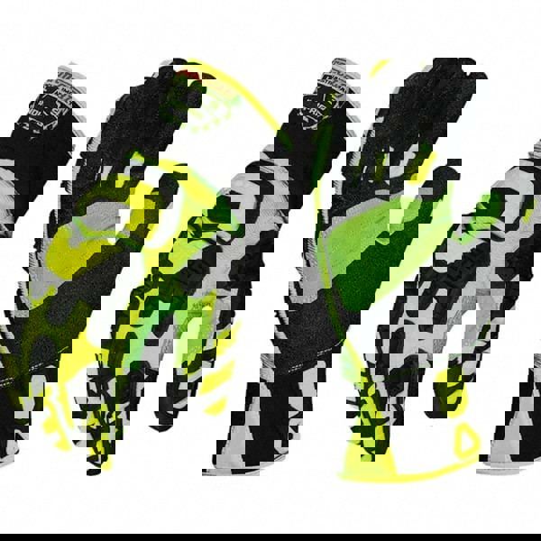 Impact-Resistant Gloves: Size Large, ANSI Puncture 3, Duraclad Lined, Duraclad