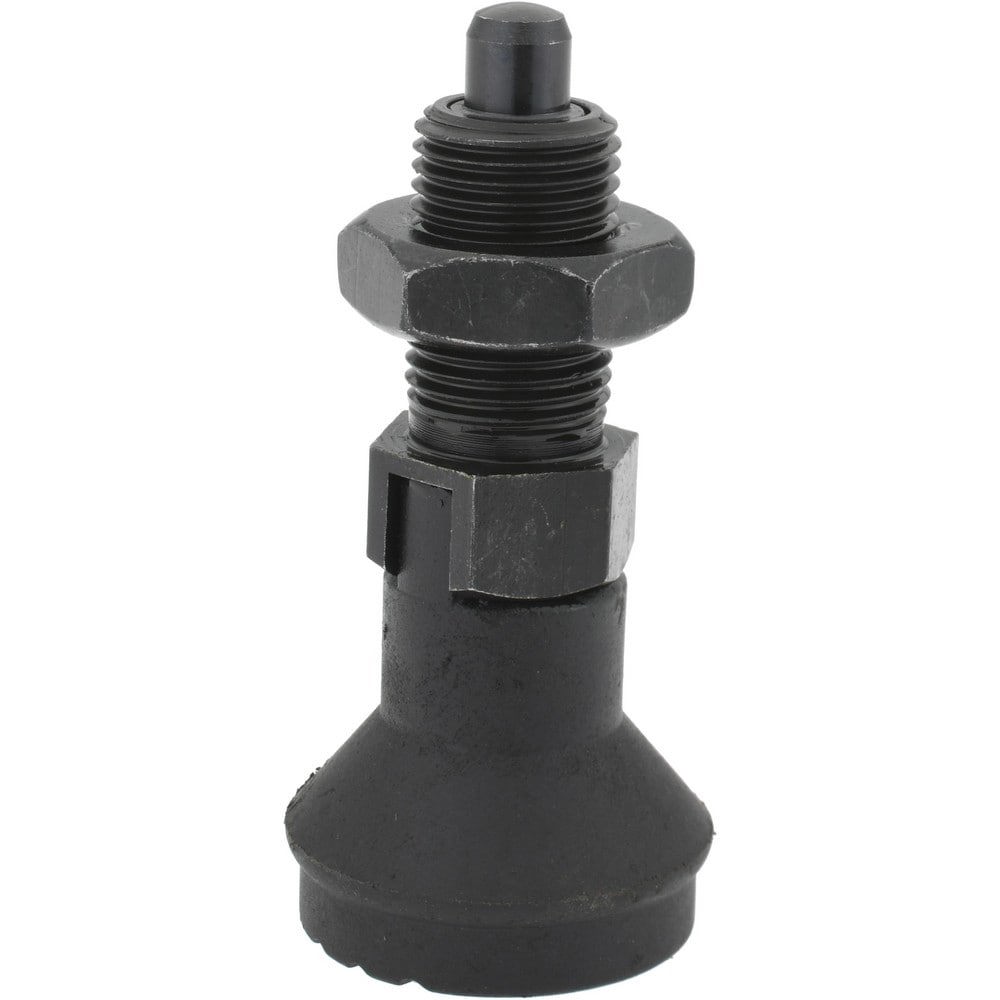 M16x1.5, 23mm Thread Length, 8mm Plunger Diam, Lockout Knob Handle Indexing Plunger