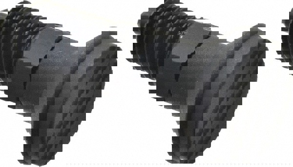 1/2-13, 17mm Thread Length, 6mm Plunger Dia, Lockout Knob Handle Indexing Plunger