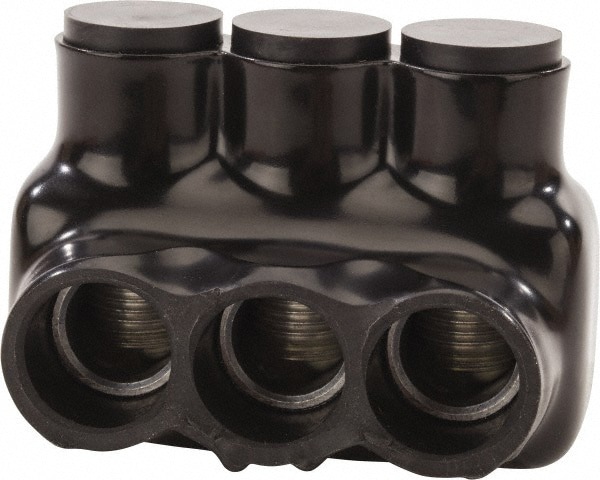 6 AWG, Class B & C Wire Compatible, Aluminum, Hex Split Bolt Connector