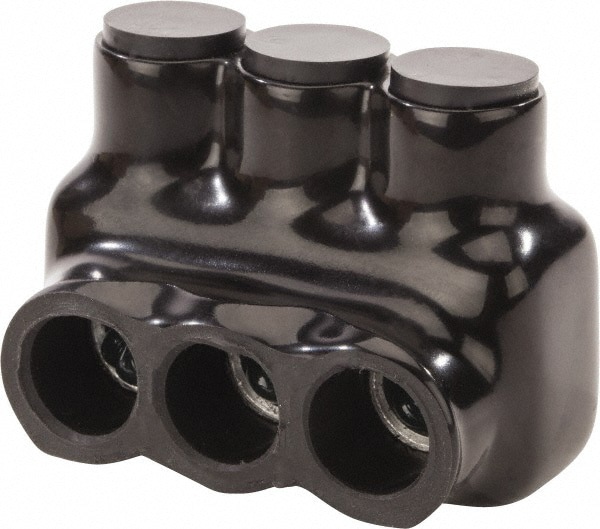 6 to 3/0 AWG, Class B & C Wire Compatible, Aluminum, Hex Split Bolt Connector