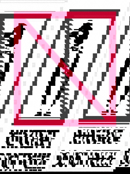 Label Maker Label: Red, Black on White, Paper, 4