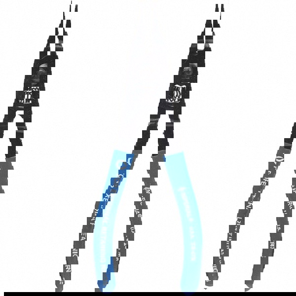 Retaining Ring Pliers; Tool Type: External Ring Pliers; Type: External; Tip Angle: 0 0; Tip Type: Fixed; Handle Type: Cushion Grip; Handle Material: Steel w/Cushion Grip; Tether Style: Not Tether Capable; Features: Retaining Ring - External; Minimum Ring