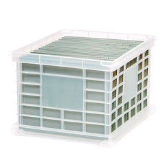 STORAGE,STAPLES CRATE-CLR