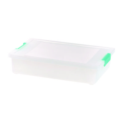 STORAGE,BOX,LTR,CLR/SEA