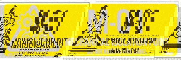 Electrical & Energy Source Label: 