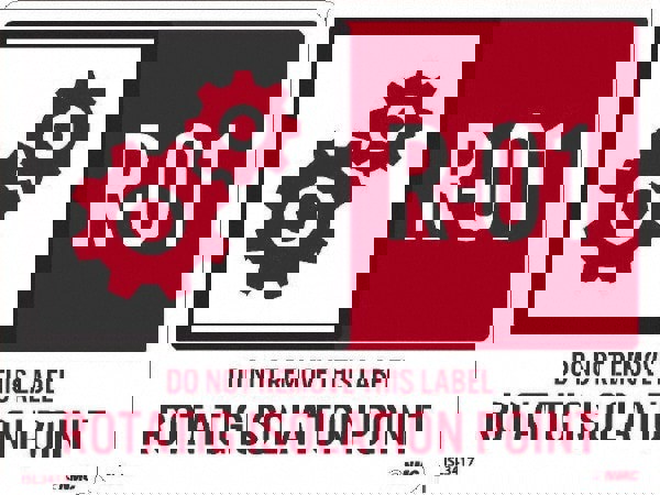 Electrical & Energy Source Label: 3