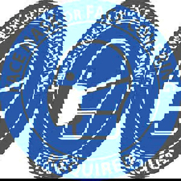 Safety Label: Circle & Oval