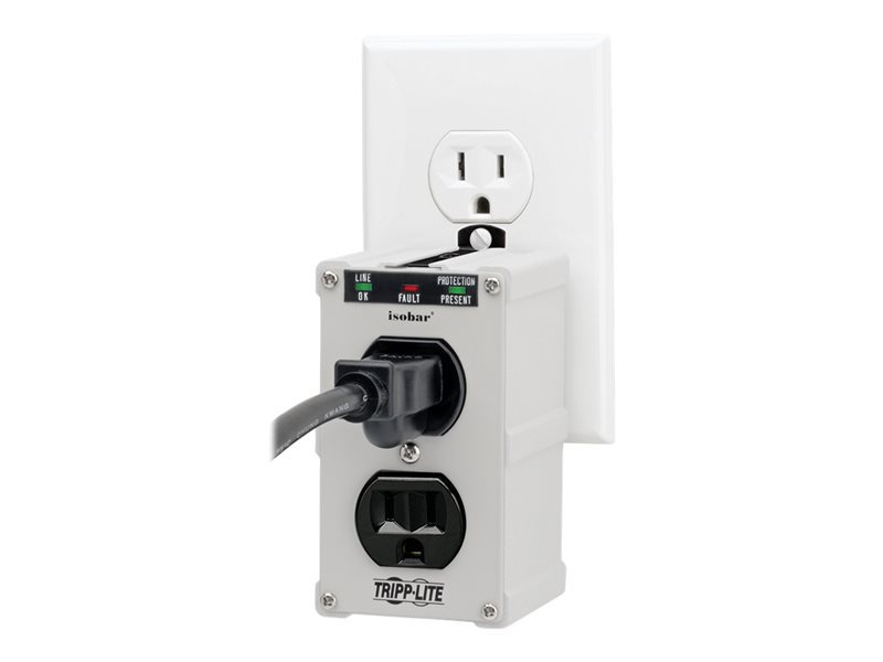 2 OUTLET ISOBAR SURGE PROTECTOR METAL DI