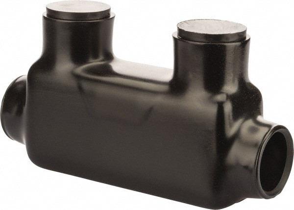 4 AWG, Class B & C Wire Compatible, Aluminum, Hex Split Bolt Connector