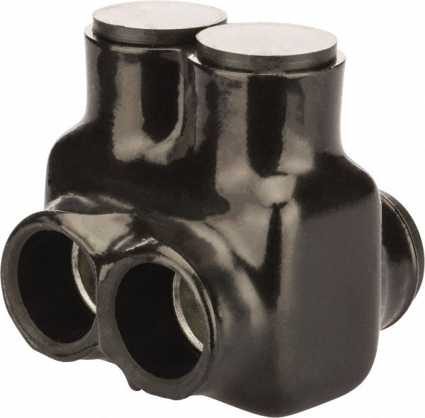 6 AWG, Class B & C Wire Compatible, Aluminum, Hex Split Bolt Connector