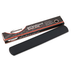 Innovera. Gel Nonskid Keyboard Wrist Rest, Gray