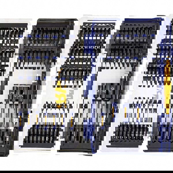 Power Screwdriver Bit Set Drive Set: 47 Pc, #1 to #3