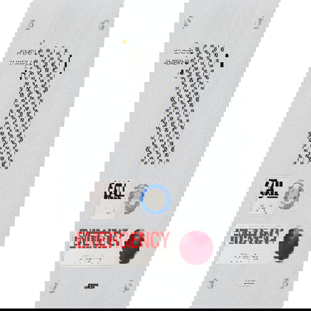 Intercoms & Call Boxes; Intercom Type: Audio Door Station ; Connection Type: Corded ; Number of Stations: 1 ; Height (Decimal Inch): 11.687500 ; Depth (Decimal Inch): 3.0000 ; Depth (Inch): 3