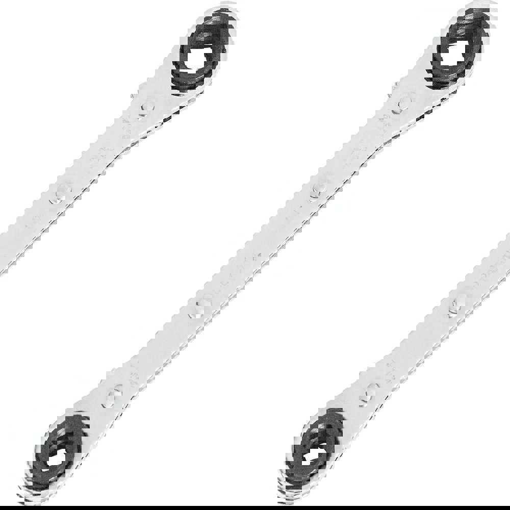 Box End Wrench: 1/4 x 3/16 sq in, 9/16 x 1/2 Hex in