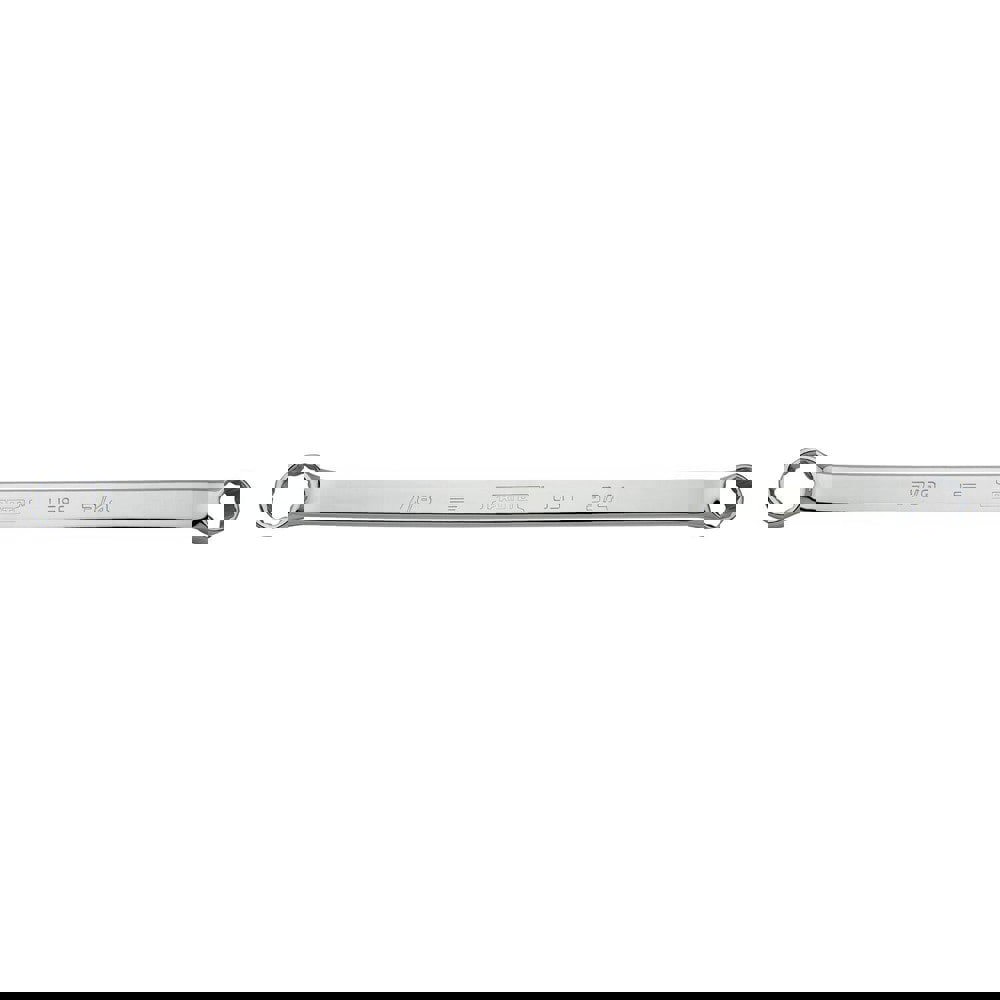 Offset Box End Wrench: 12 Point, Double End