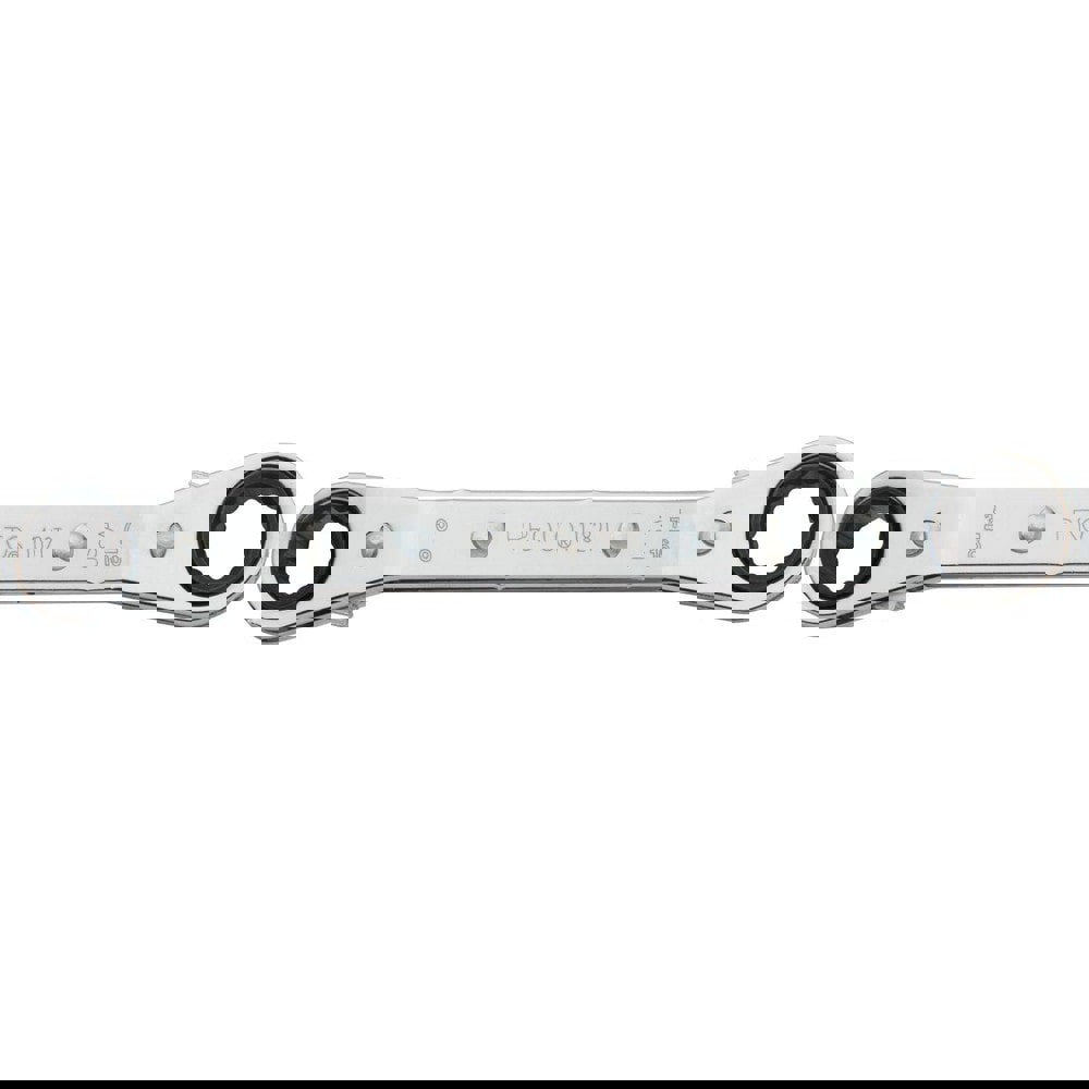 Offset Box End Wrench: 3/8 x 7/16