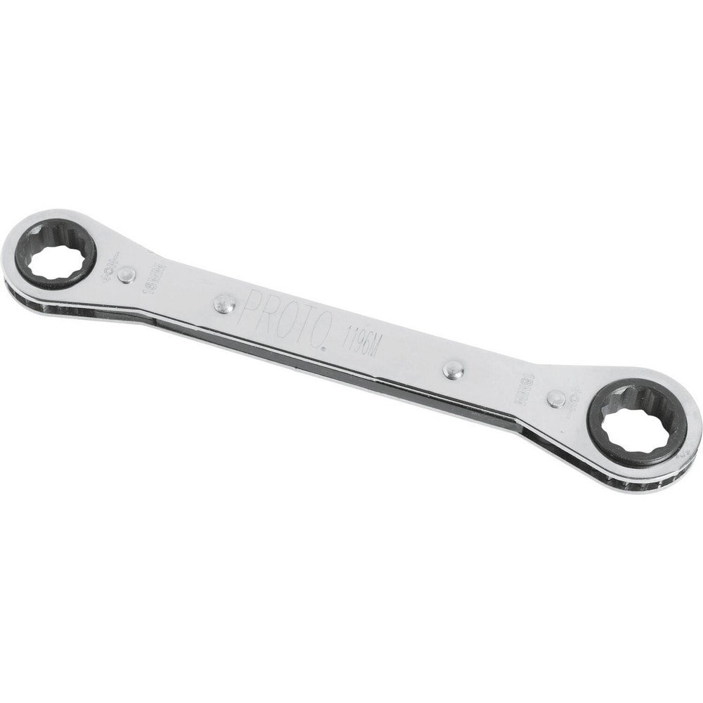 Proto Box End Wrench: 16 mm - 18 mm 12 Point