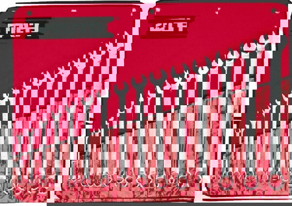 Combination Wrench Set: 15 Pc, Inch