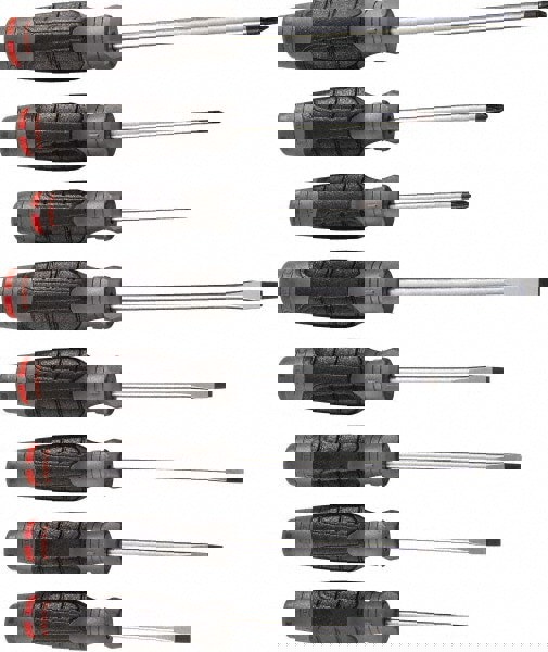 Screwdriver Set: 8 Pc, Cabinet, Phillips & Slotted