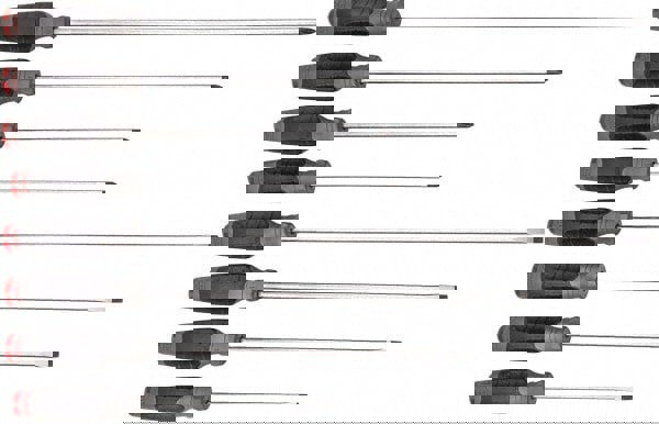 Screwdriver Set: 8 Pc, Phillips & Slotted