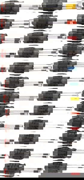 Nut Driver: Hollow Shaft, Ergonomic Handle, 9