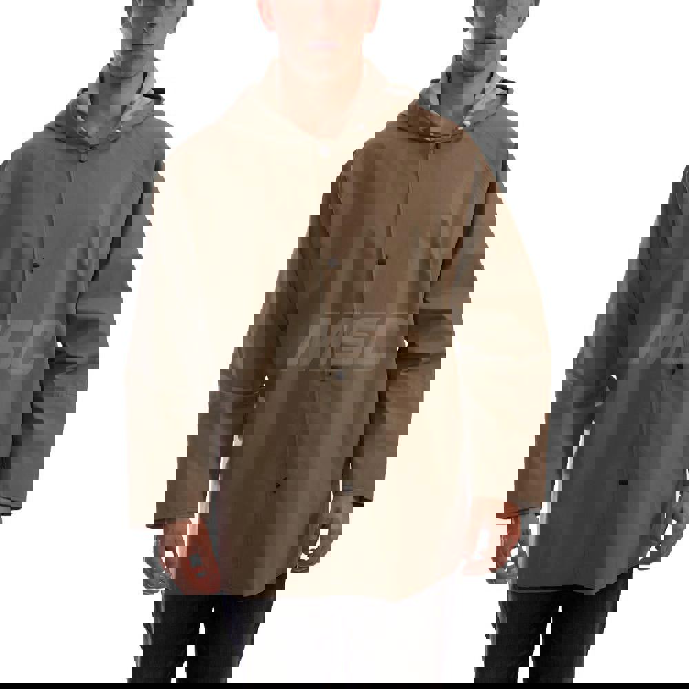 Flame Resistant/Retardant Jacket: Size 4X-Large, Nylon