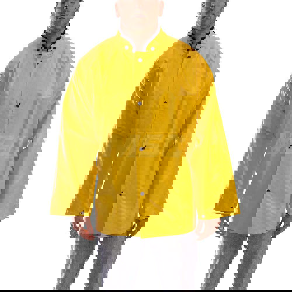 Jacket: Size Medium, Neoprene & 200D Nylon, Snaps Closure