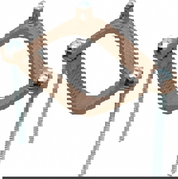 4 to 10 (Solid) AWG Compatible Dual-Nut Rod Clamp