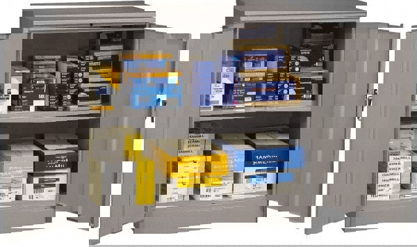 Locking Storage Cabinet: 48