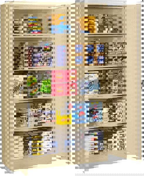 Locking Storage Cabinet: 48