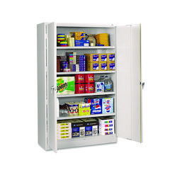 Locking Steel Storage Cabinet: 48