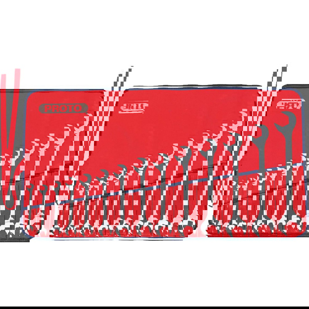 Open End Wrench Set: 14 Pc, Inch