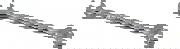 Open End Wrench: Double End Head, 11 mm, Double Ended